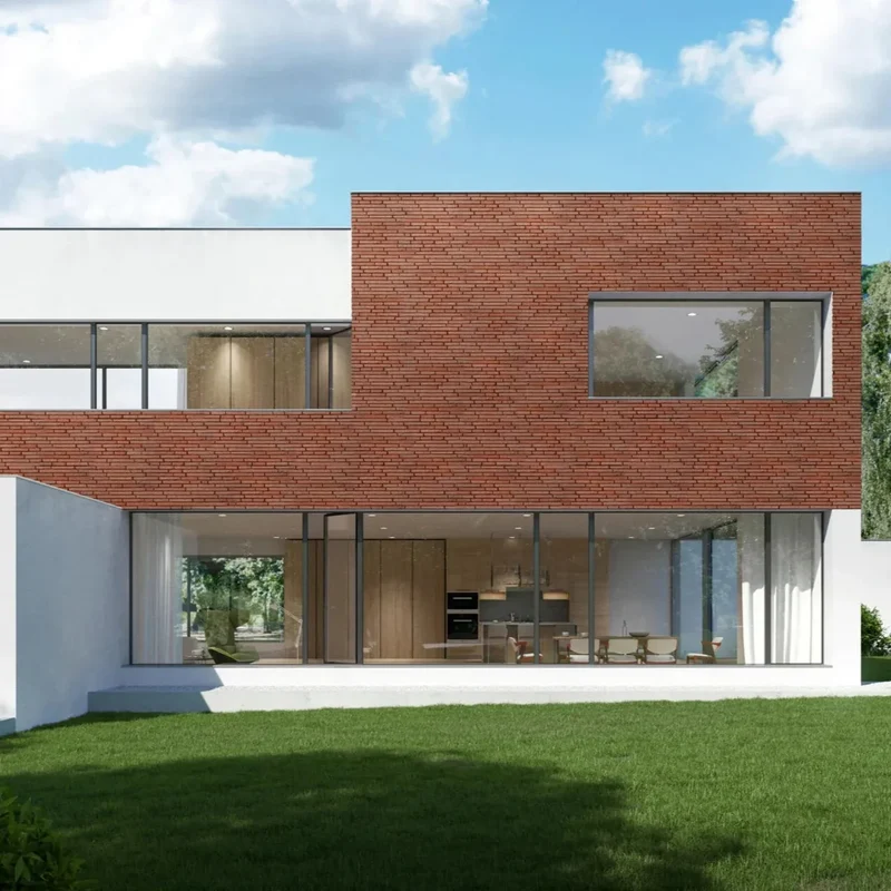 Brick Slips BRONX RED Concrete Interior & Exterior - Box