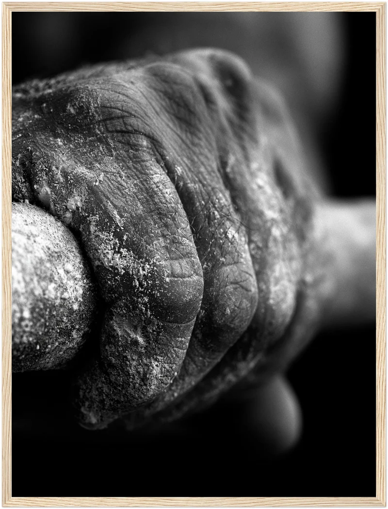 Hände der Arbeit Poster