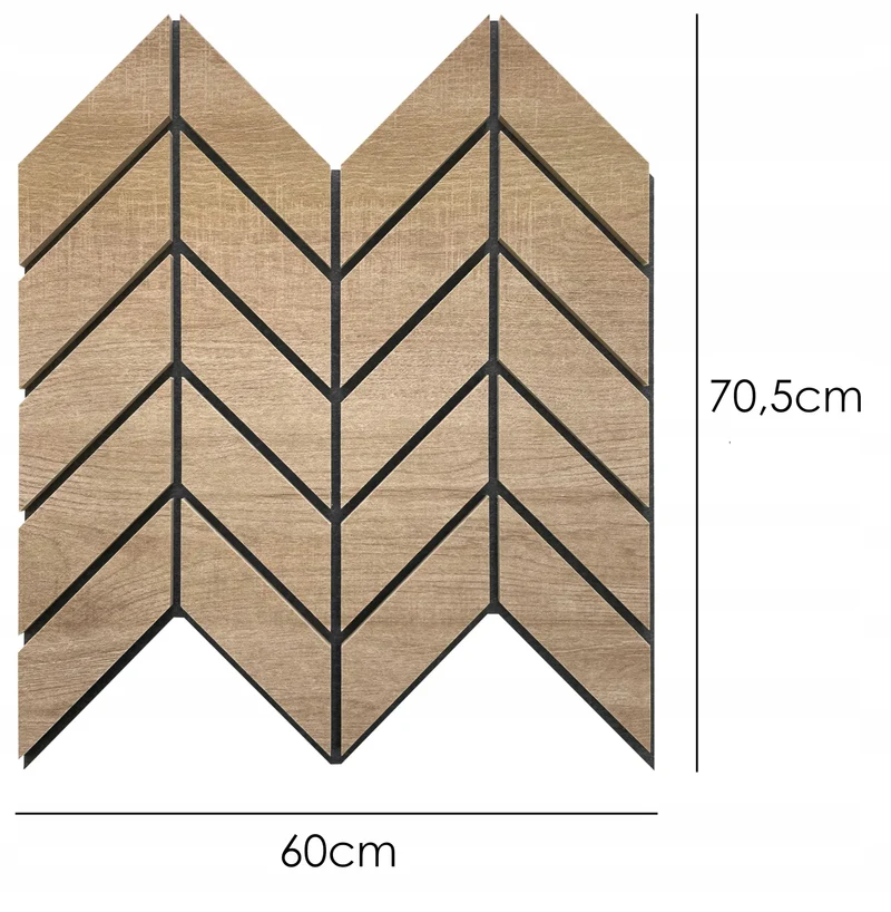 Felt Slatted Acoustic Wall Panels 6