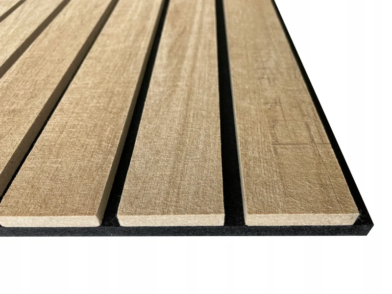 Felt Slatted Acoustic Wall Panels 4