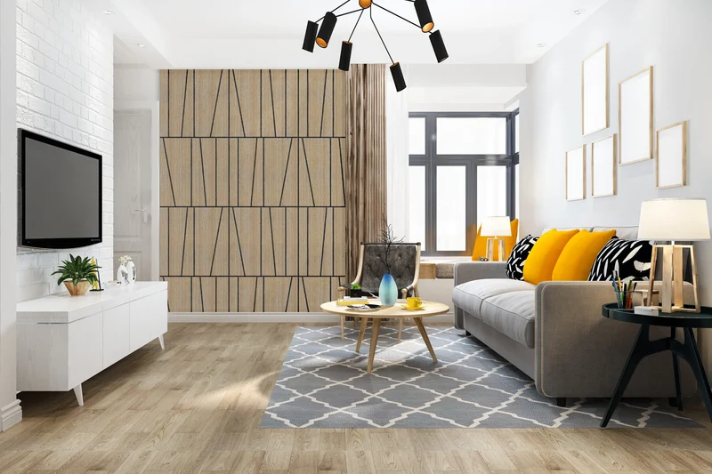 Felt Slatted Acoustic Wall Panels 3