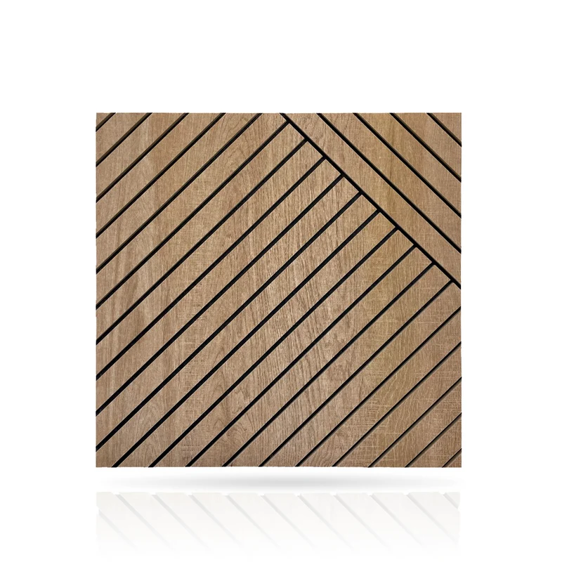 Felt Slatted Acoustic Wall Panels 2