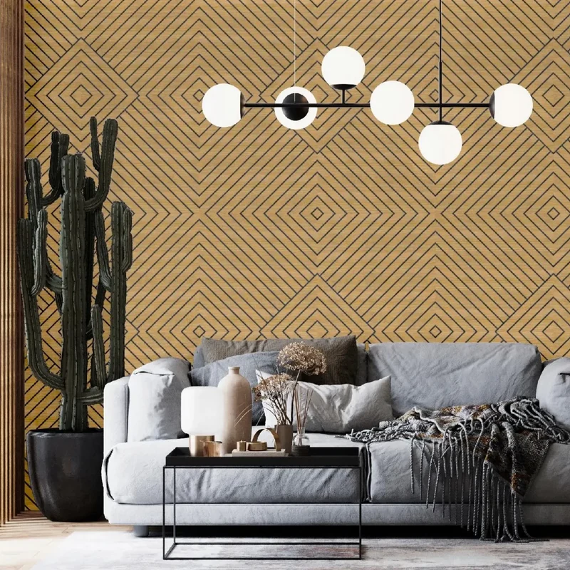 Felt Slatted Acoustic Wall Panels 2