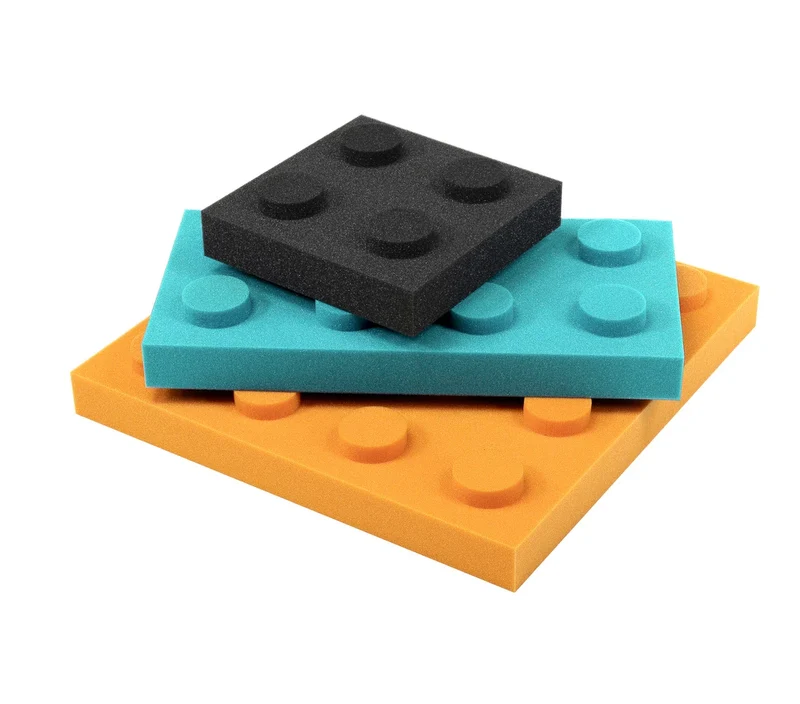 Soft Foam Wall Panels - BUILDING BLOCKS For Kids 50x50