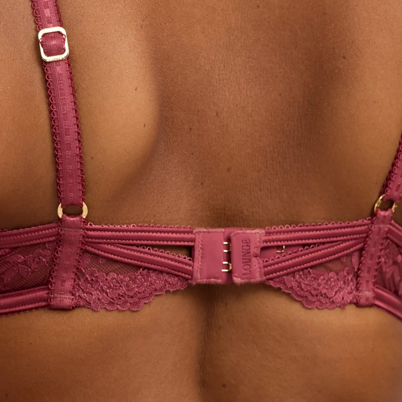 Enchant Plunge BH - Rhabarber