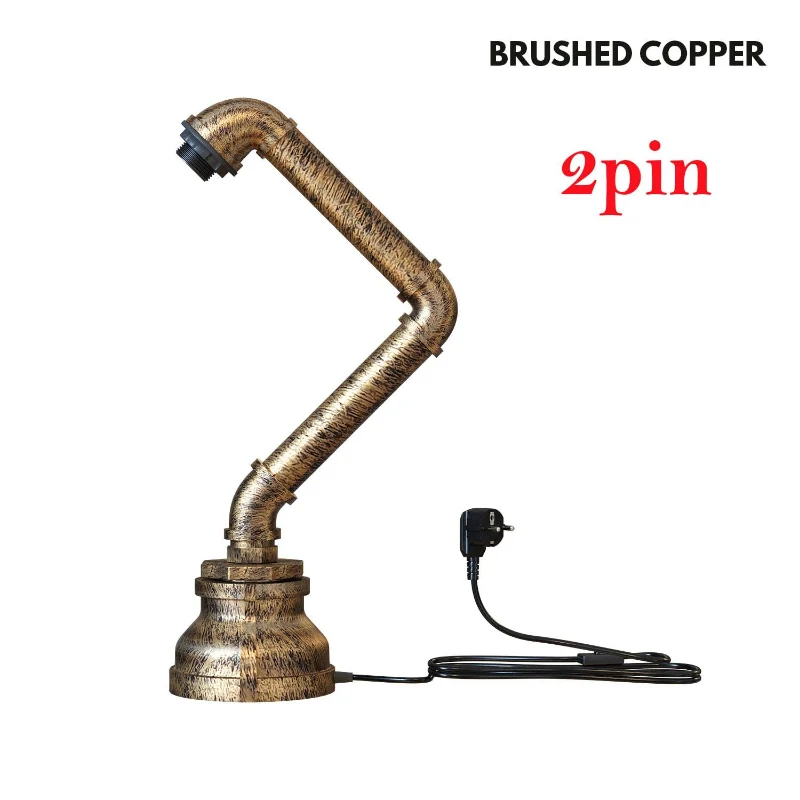 Steampunk-Industrie-Tischlampe mit E27-Fassung ~3507