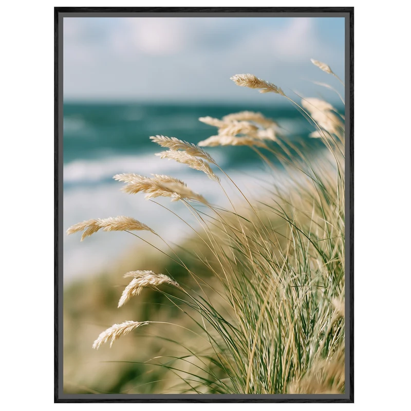 Dünengras am Meer Leinwand
