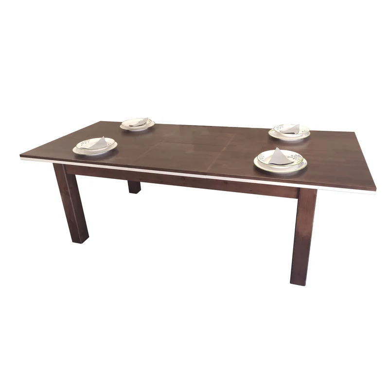 Nobis Ausziehbarer Esstisch Kiefer Massivholz 170/220 cm für 8+2 Personen | 100% Bio