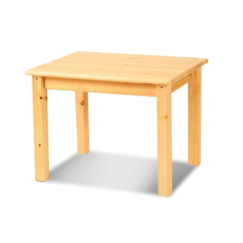 Esstisch aus Bio Kiefer Massivholz Leo 80-180 cm | Nachhaltiger Massivholztisch