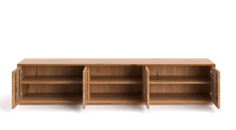 TV-Board aus massiver Eiche | Lowboard Pavo in verschiedenen Größen