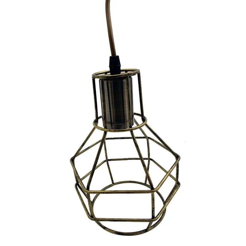 Vintage Industrial Retro 3-fach Decken Pendelleuchte~3463