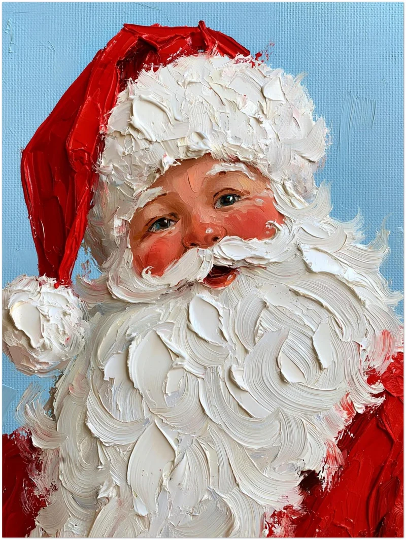 Weihnachten Poster Set – Retro Nostalgie (2er)