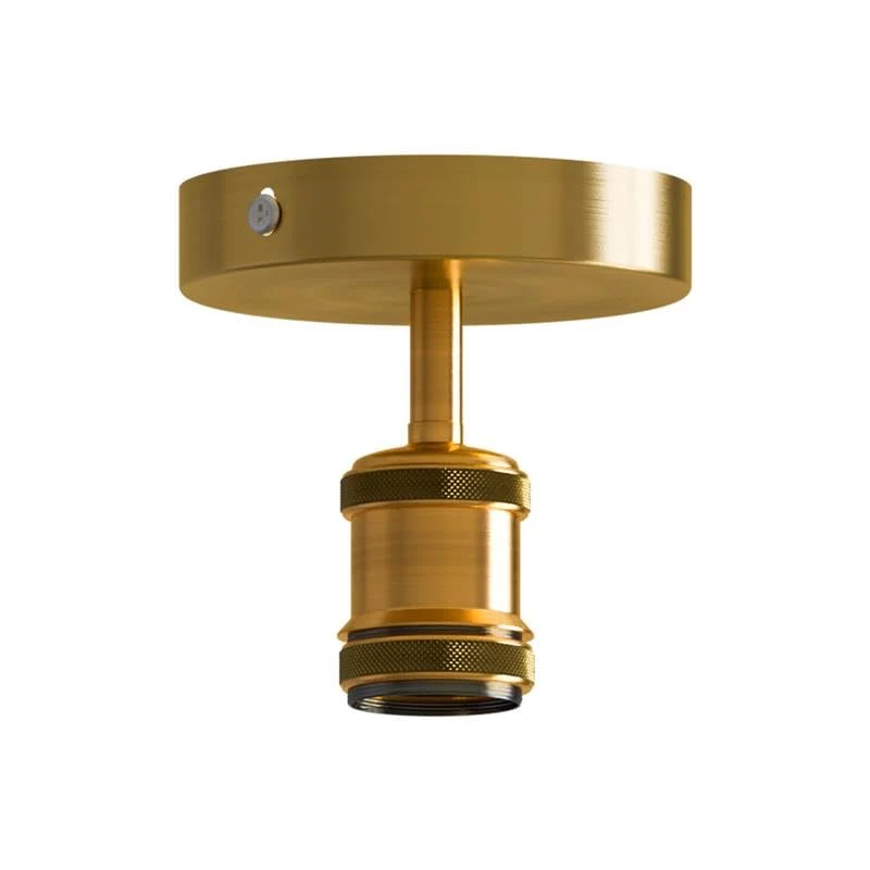 LEDSone Vintage Deckenleuchte | E27 Fassung Deckenlampe zur Direktmontage ~ 3348