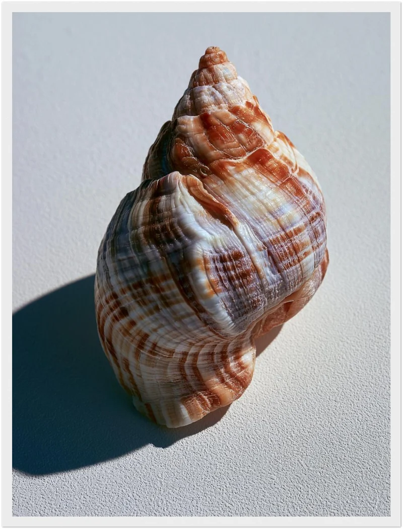 Meeresschnecke Nahaufnahme Poster