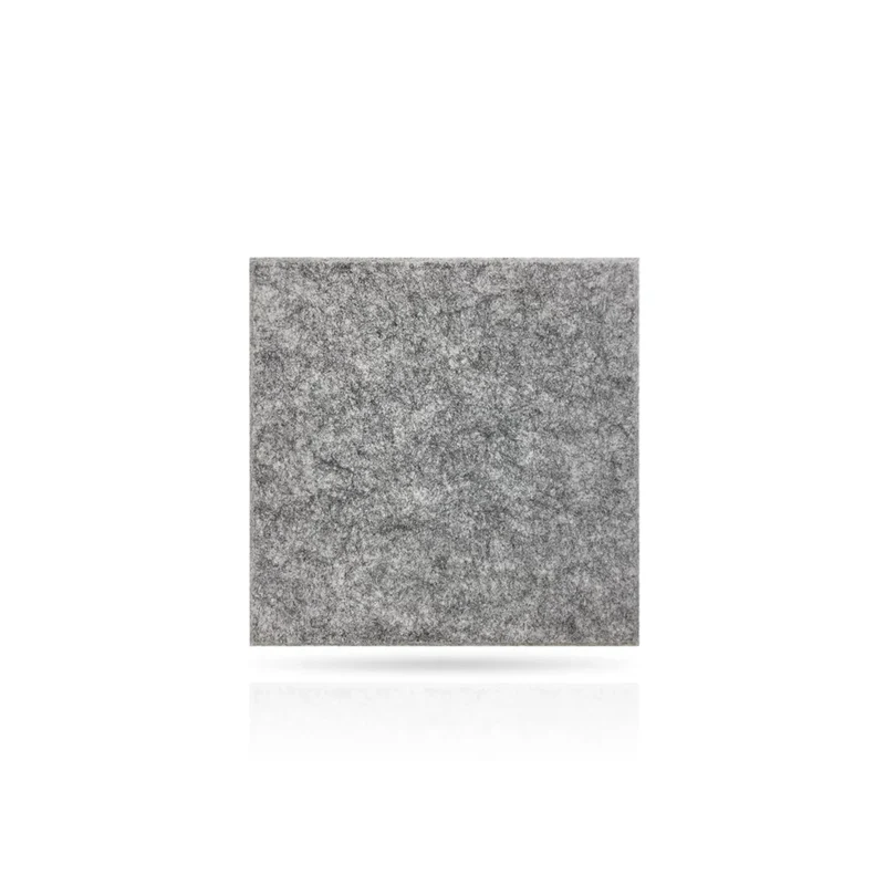 Decorative 3D PET Felt Wall Tiles - SQUARE 20x20