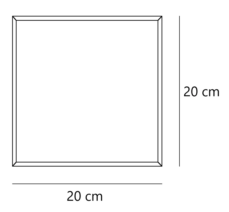 Decorative 3D PET Felt Wall Tiles - SQUARE 20x20