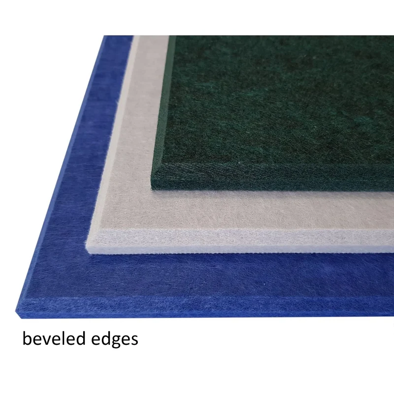 Decorative 3D PET Felt Wall Tiles - SQUARE 20x20