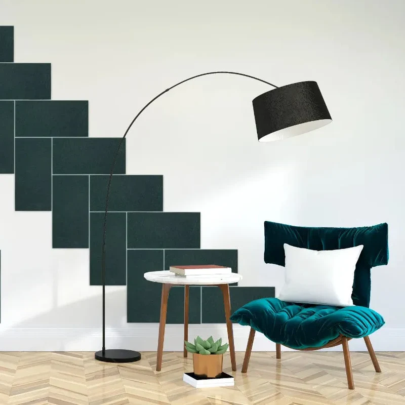 Decorative 3D PET Felt Wall Tiles - RECTANGLE 40x20