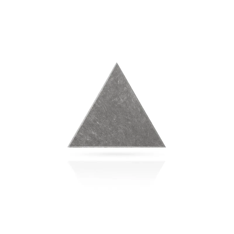 Decorative 3D PET Felt Wall Tiles - Triangle SMALL