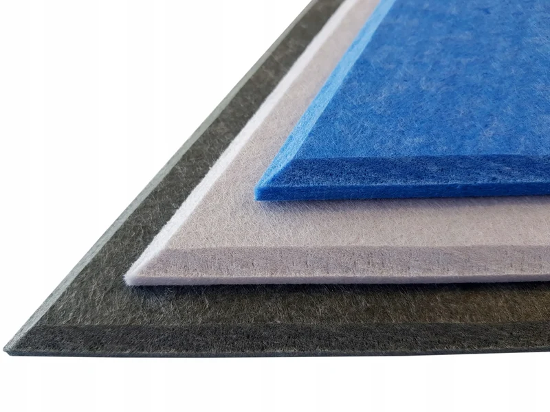 Decorative 3D PET Felt Wall Tiles - Triangle SMALL