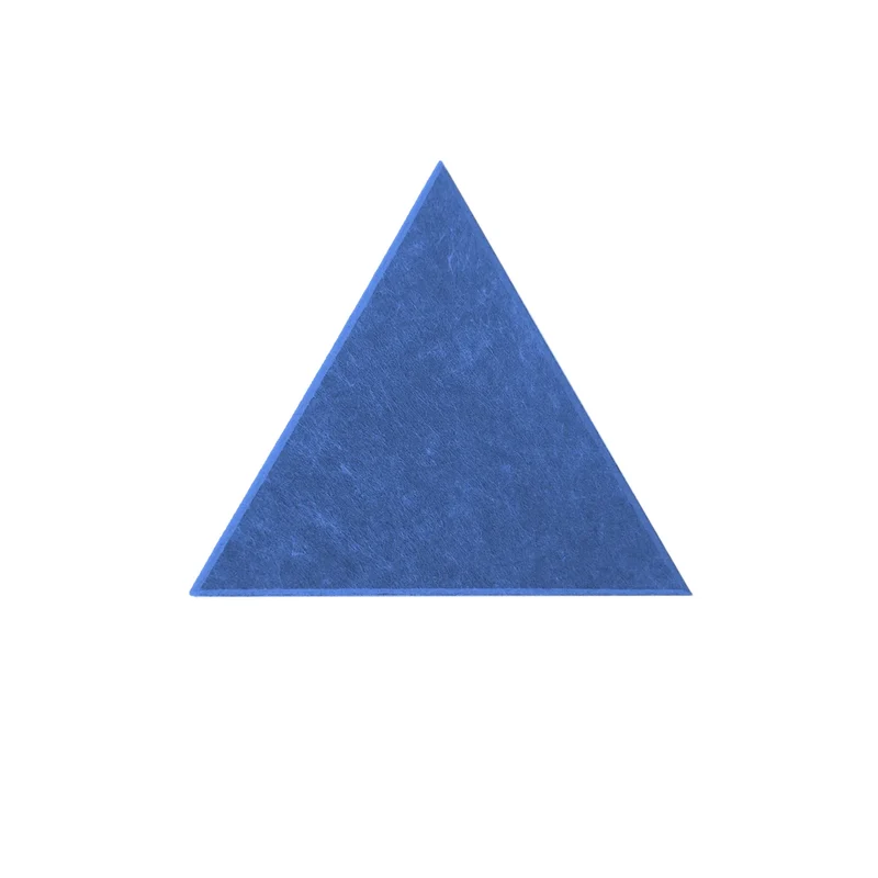 Decorative 3D PET Felt Wall Tiles - Triangle SMALL
