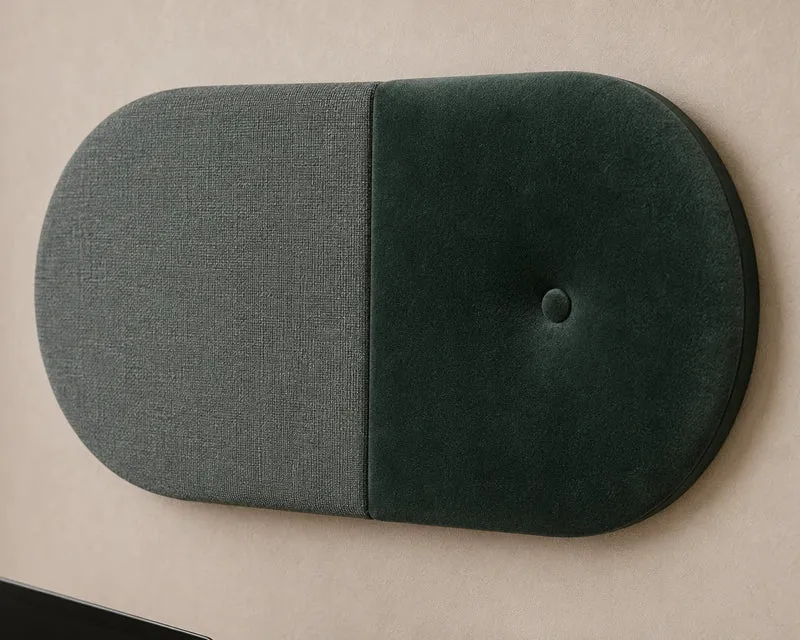 Padded Wall Panels Set 5 Green