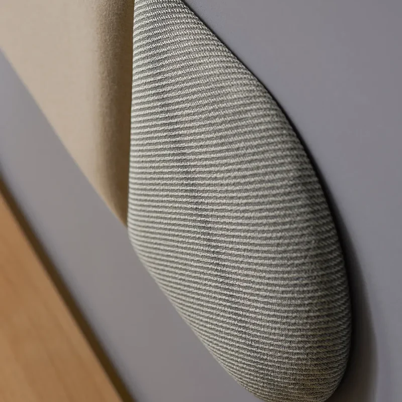 Padded Wall Panels Set 4 Beige