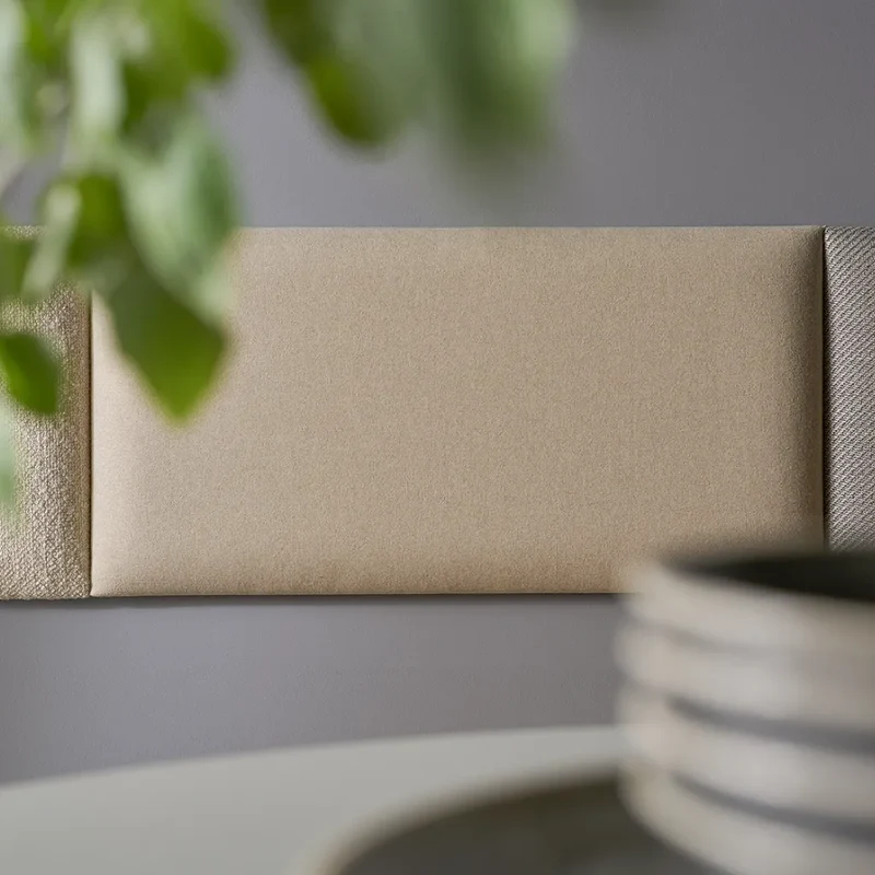 Padded Wall Panels Set 4 Beige