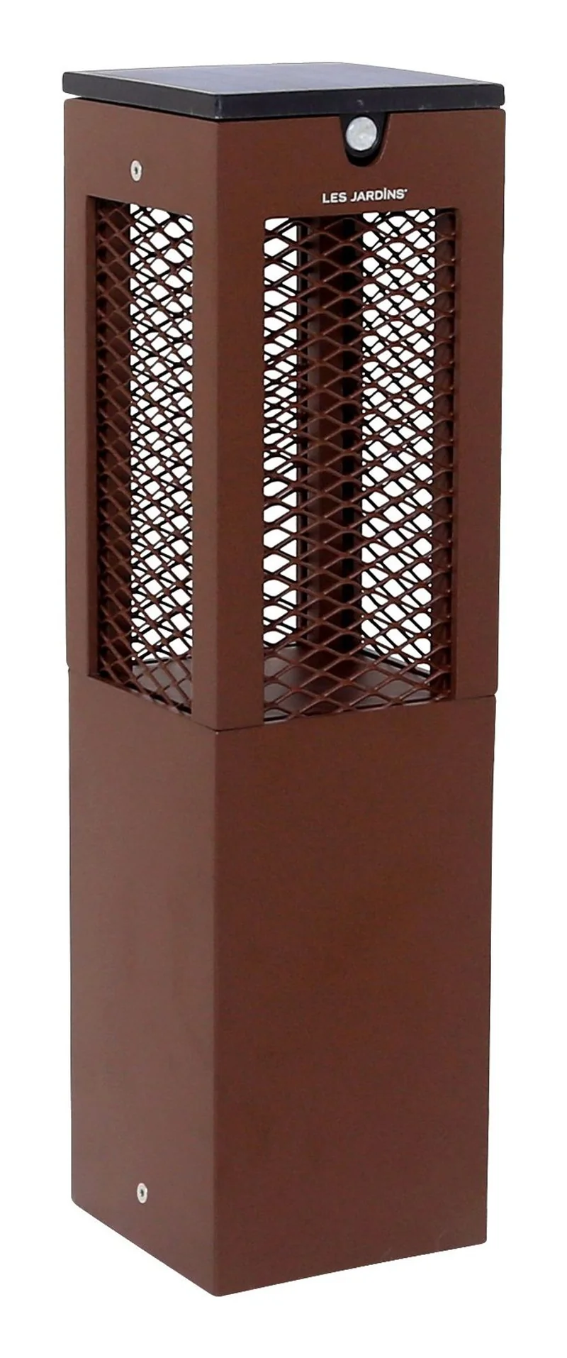 Les Jardins Solar-Wegeleuchte Tradition H 45cm Corten aus Aluminium