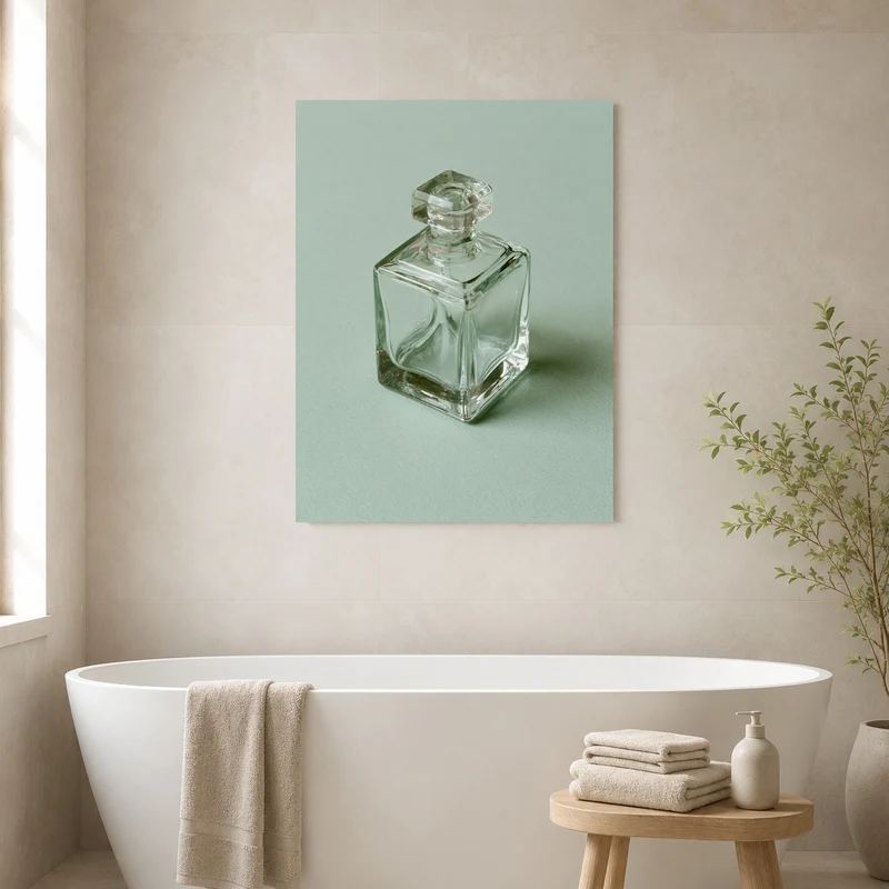 Parfumflakon Minimalismus Poster