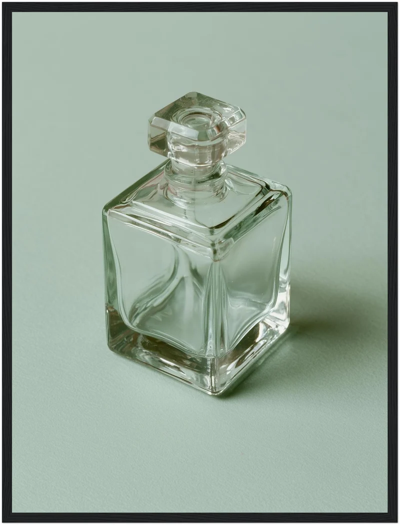 Parfumflakon Minimalismus Poster