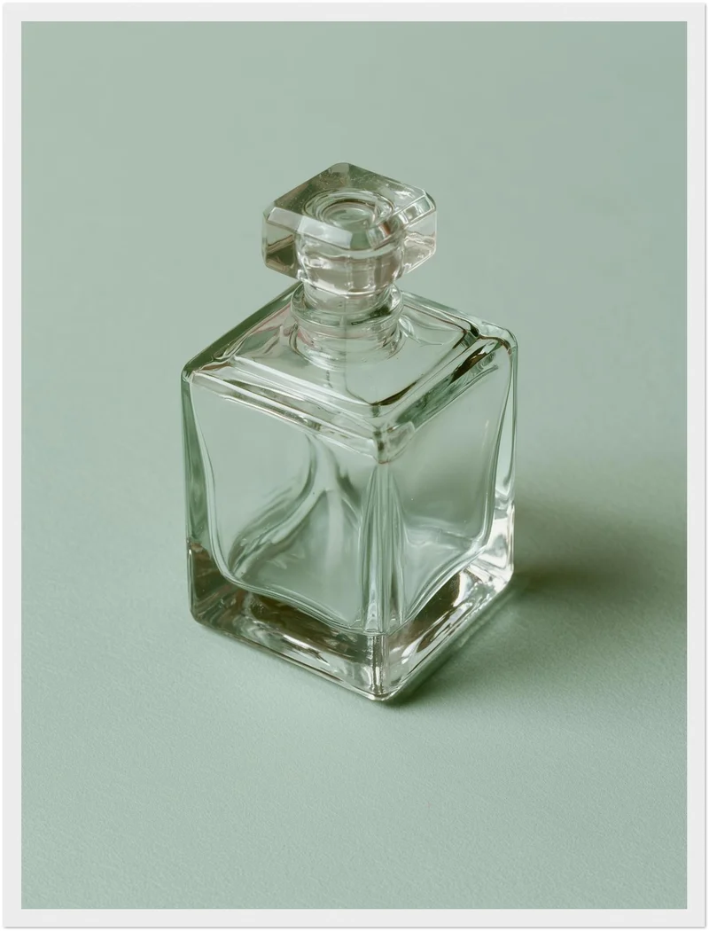 Parfumflakon Minimalismus Poster