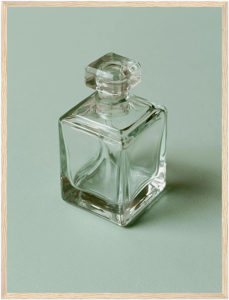 Parfumflakon Minimalismus Poster