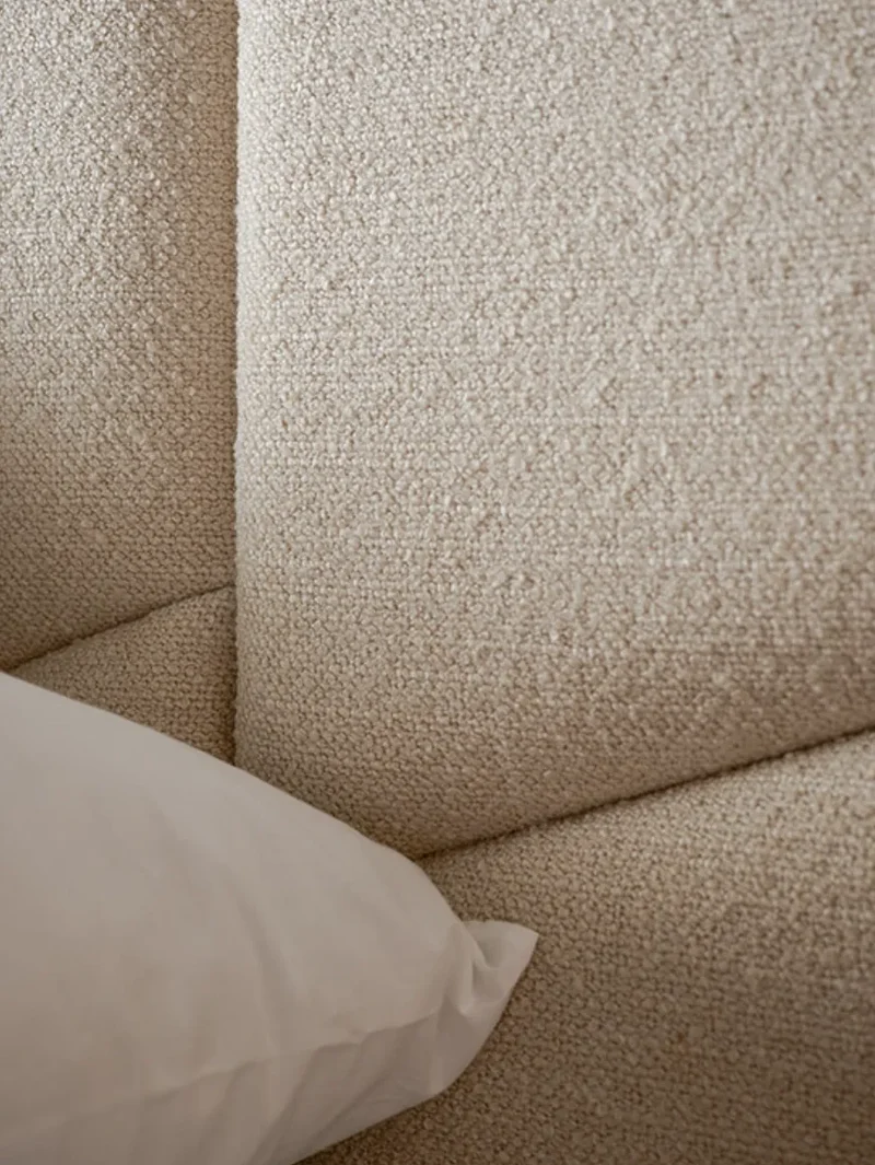 Padded Wall Panels Set 2 Cream