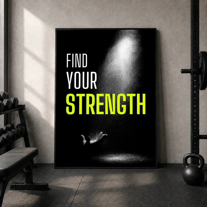 Licht der Stärke Poster