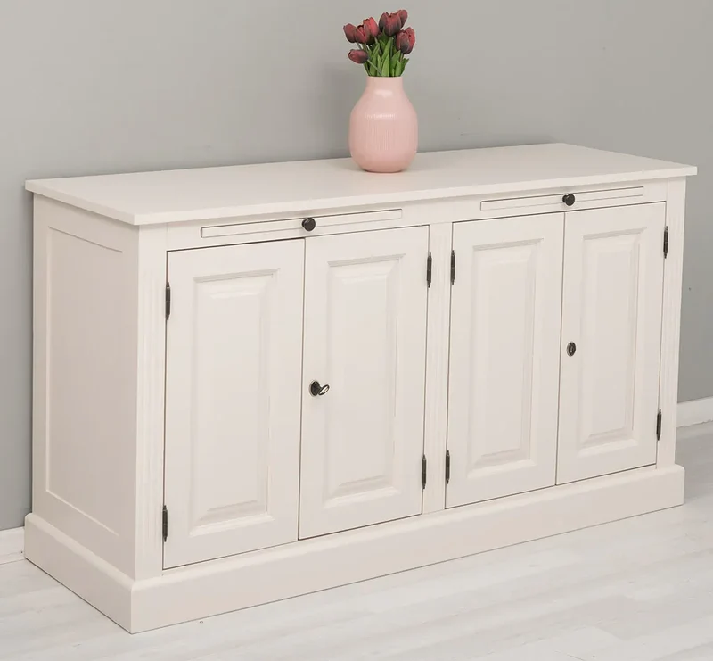 Kommode aus Massivholz | Sideboard mit vier Türen