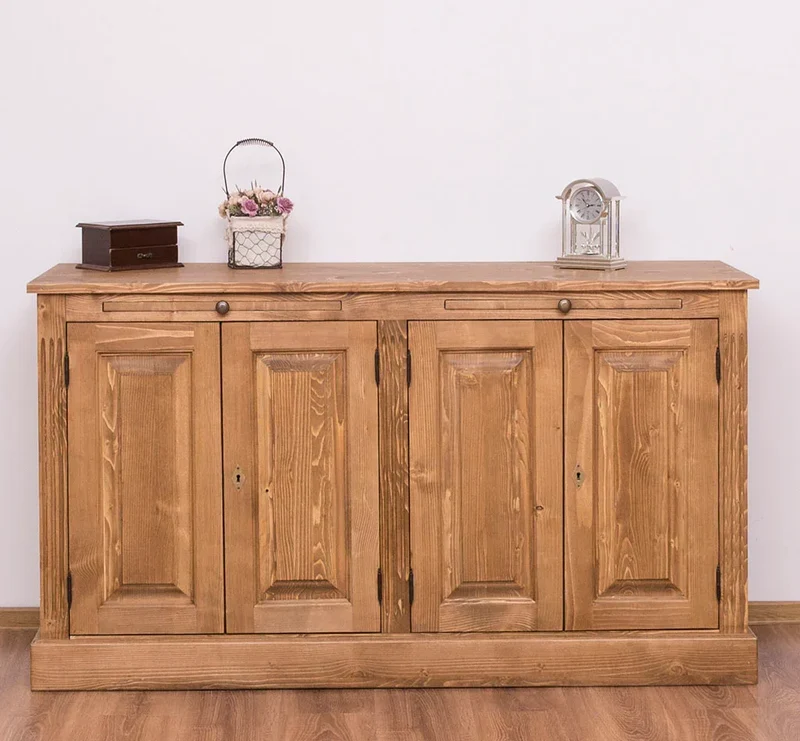 Kommode aus Massivholz | Sideboard mit vier Türen