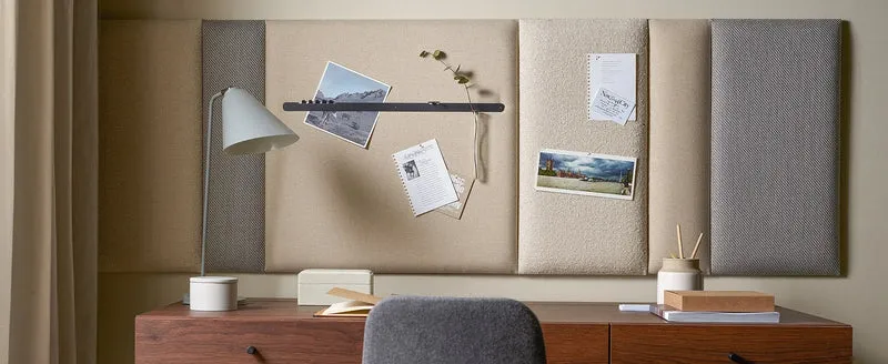 Padded Wall Panels Set 1 Beige