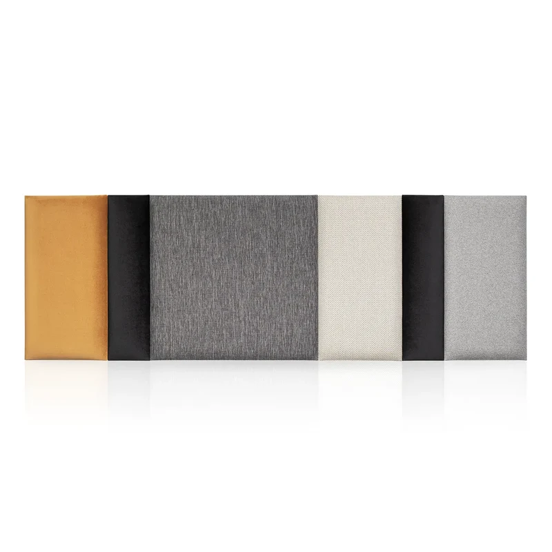 Padded Wall Panels Set 1 Mustard