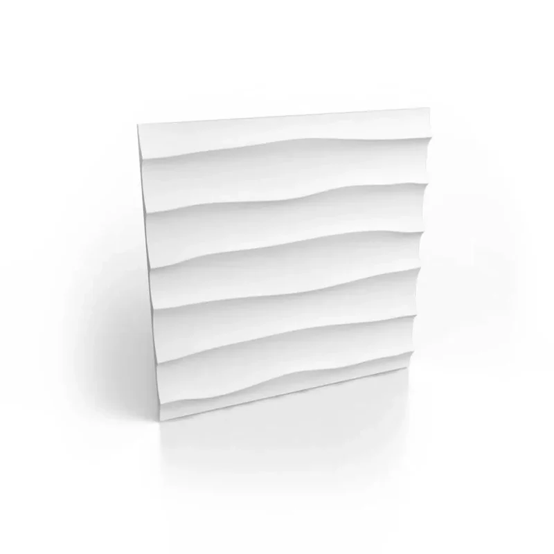 WAVES Polystyrene Wall Art – 3D Decorative Panels EPS