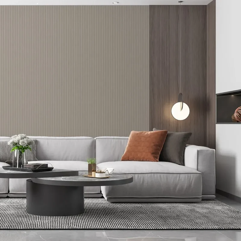 MDF Fluted Wall Panels - Cashmere