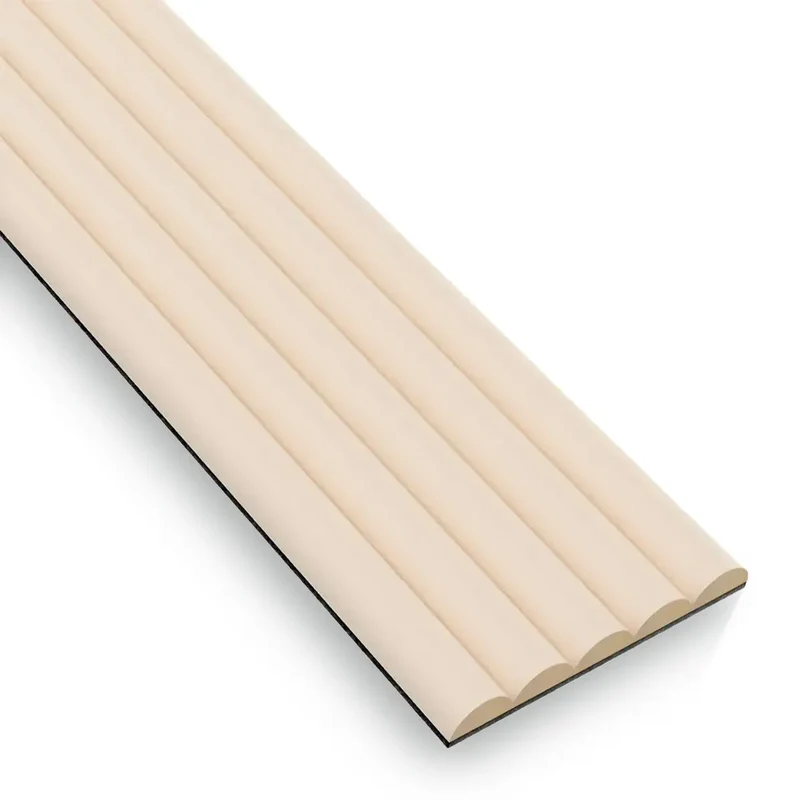 MDF Fluted Wall Panels - Beige