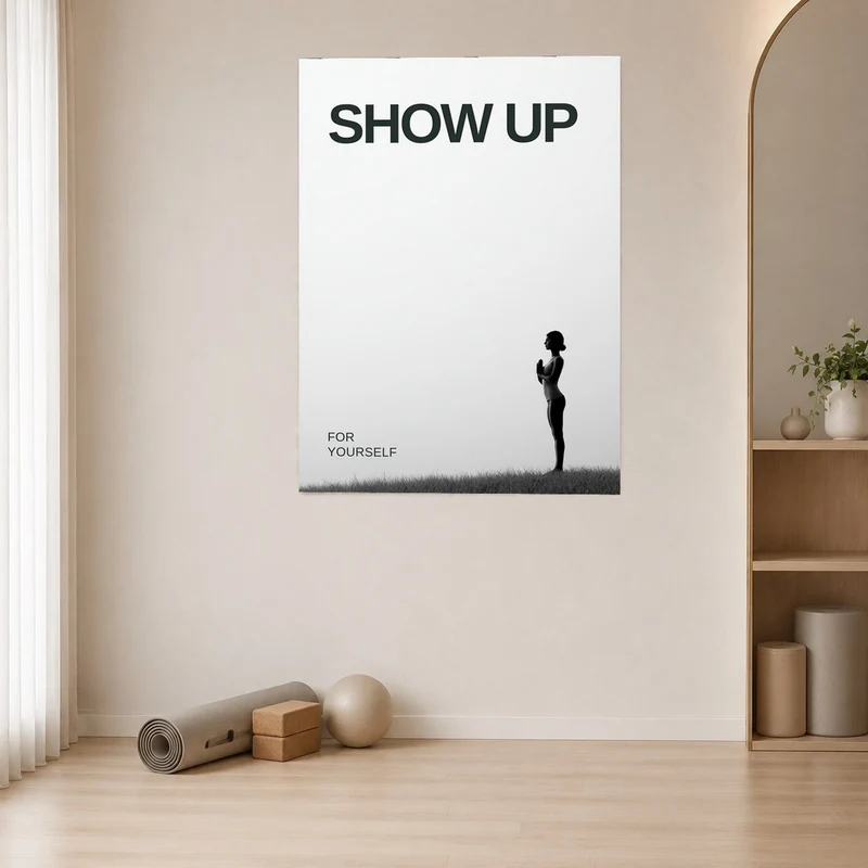 Show Up für dich Poster