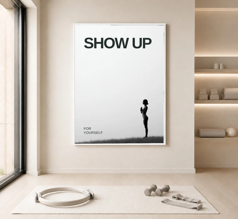 Show Up für dich Poster