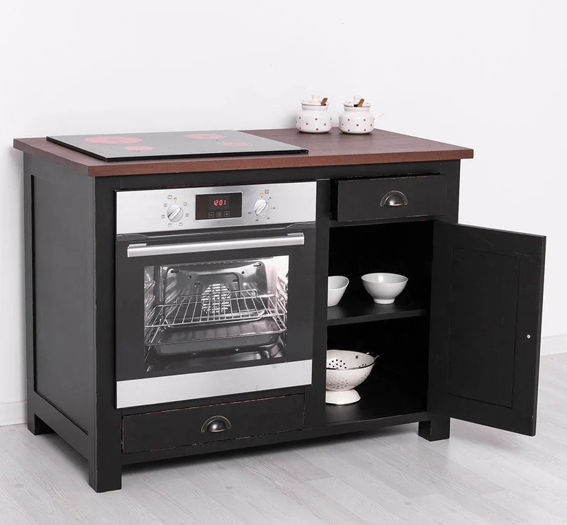 Herd- und Backofenschrank - Einbauschrank für Backofen - Schubfachschrank