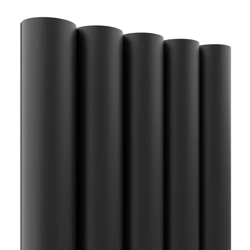 MDF Fluted Wall Panels - Black Matt