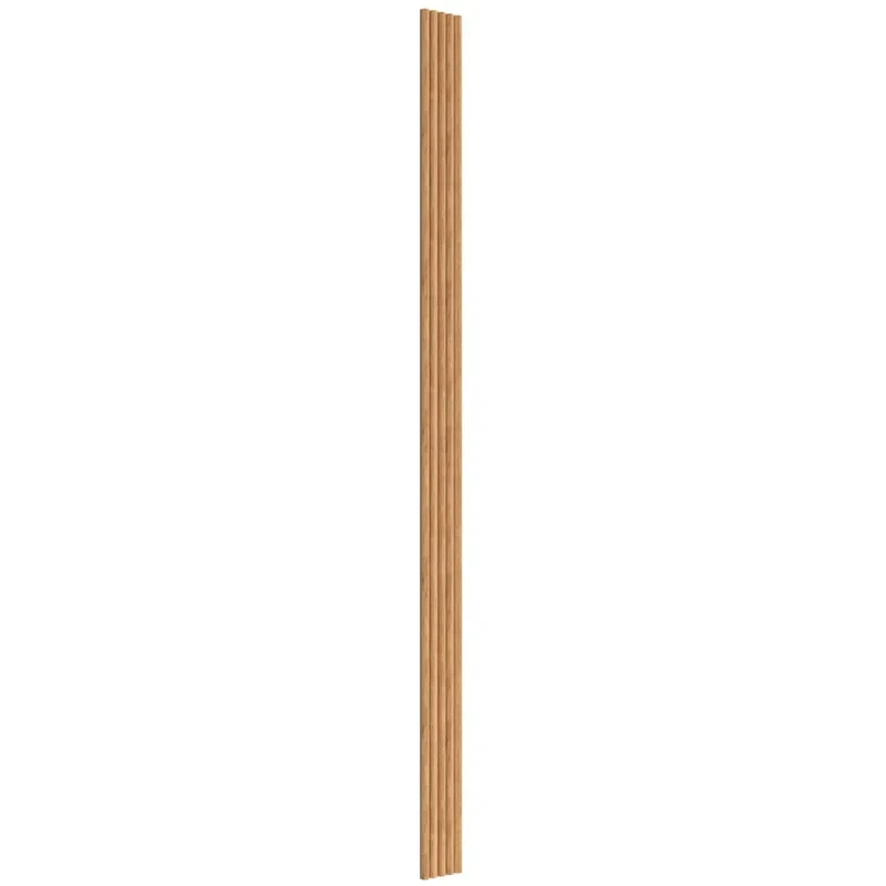 MDF Fluted Wall Panels - Natural Oak