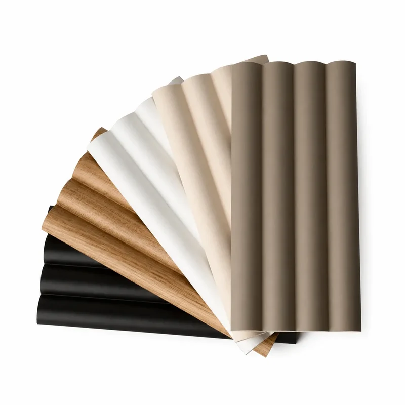 MDF Fluted Wall Panels Colour Sample