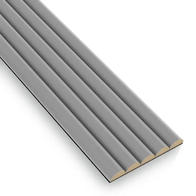 MDF Fluted Wall Panels - Grey
