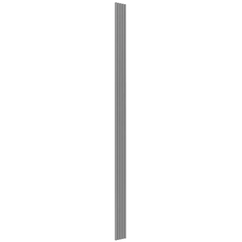 MDF Fluted Wall Panels - Grey